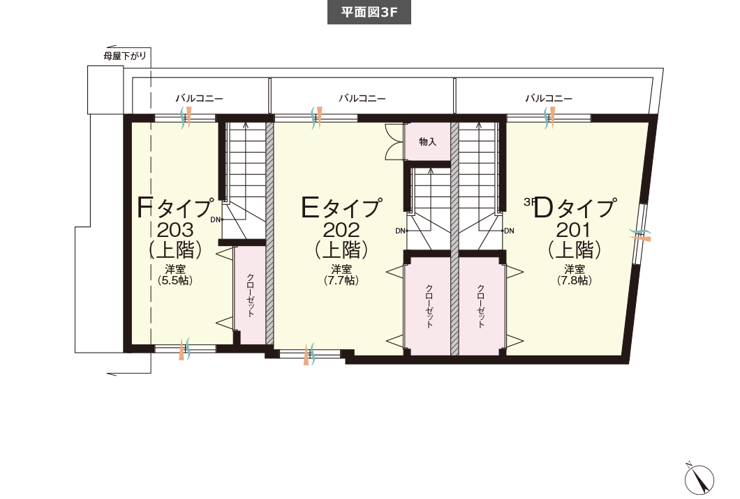 平面図3F