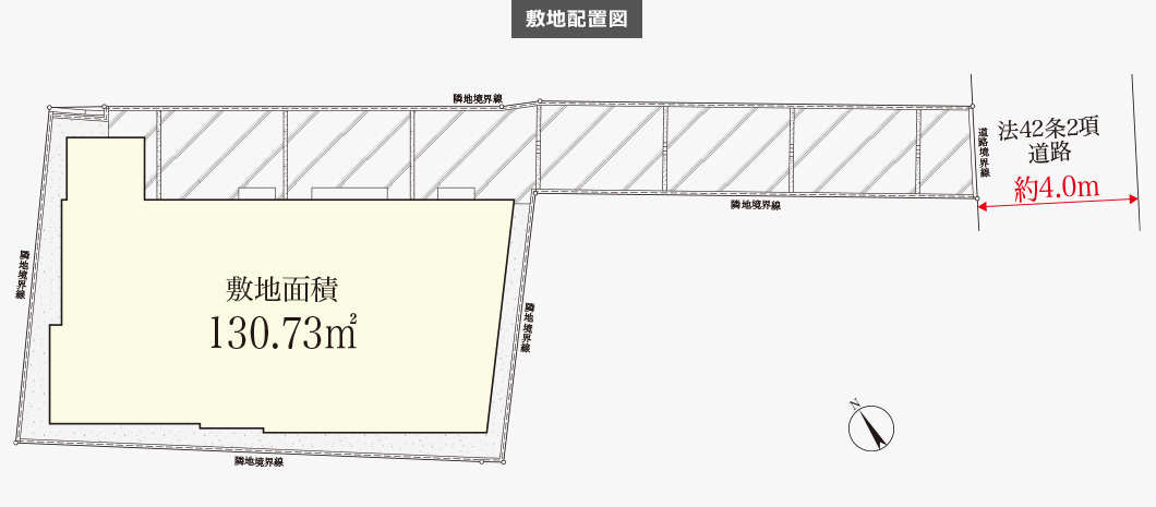 敷地配置図