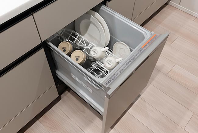 ビルトイン食器洗い乾燥機の写真