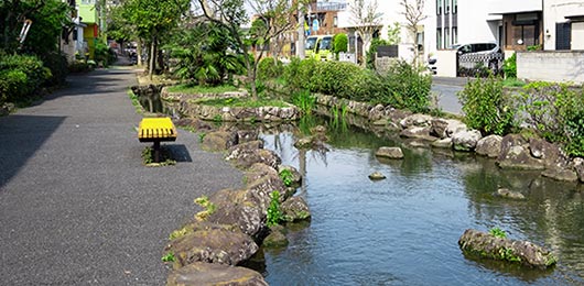 本郷用水親水緑道