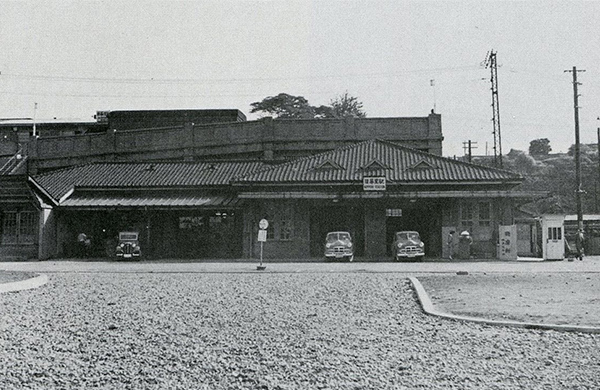 日暮里駅(昭和30年)1955年 画像提供/荒川区