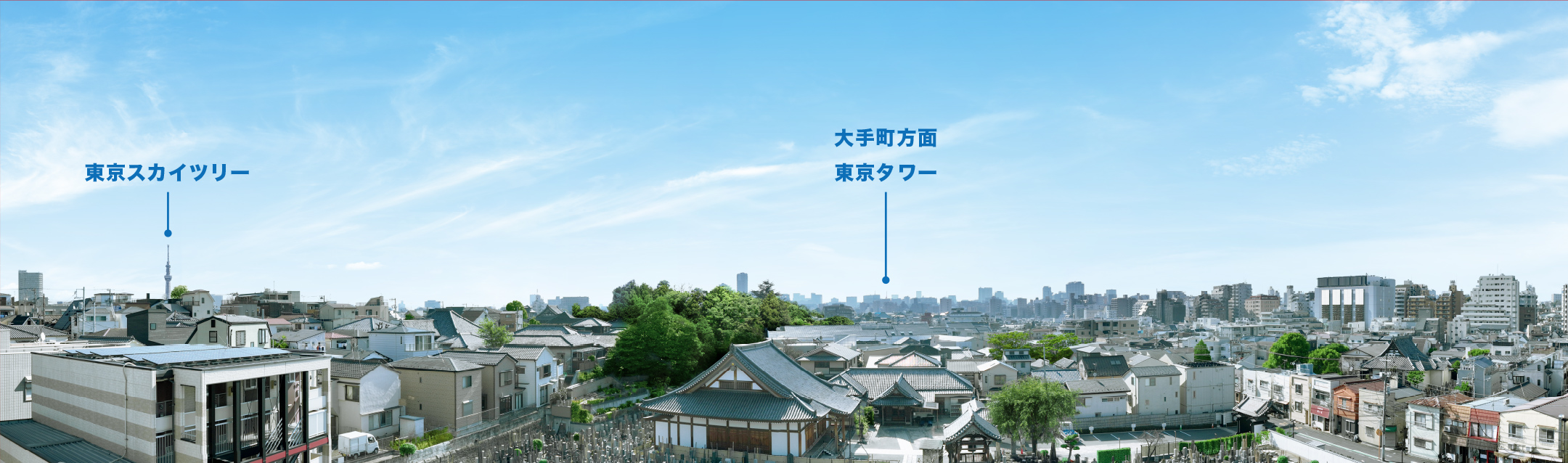 南側眺望写真（現地6階相当）