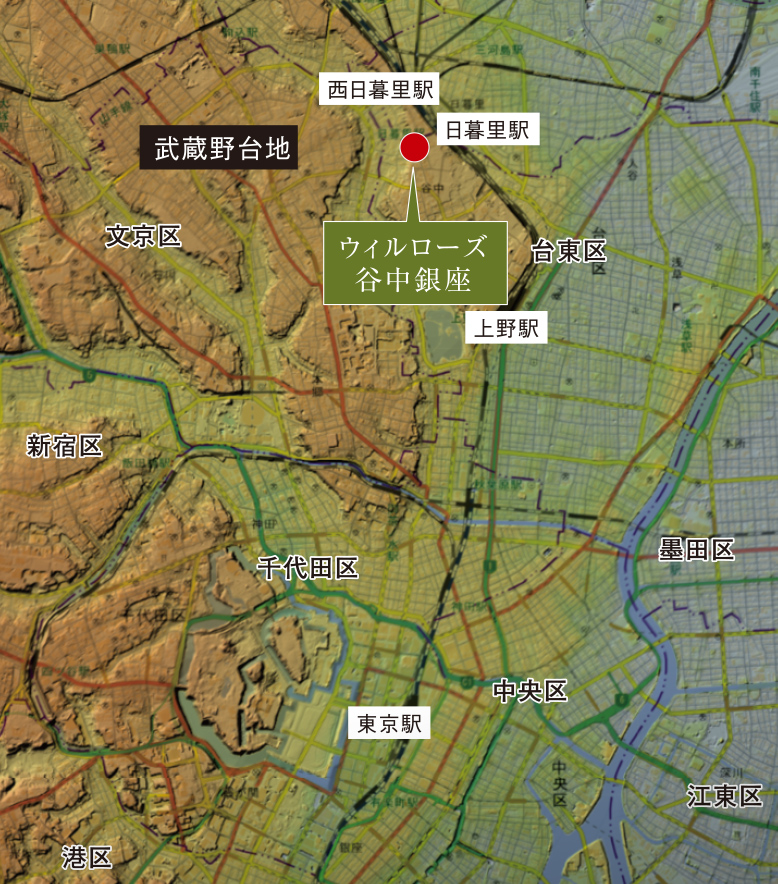 広域概念図