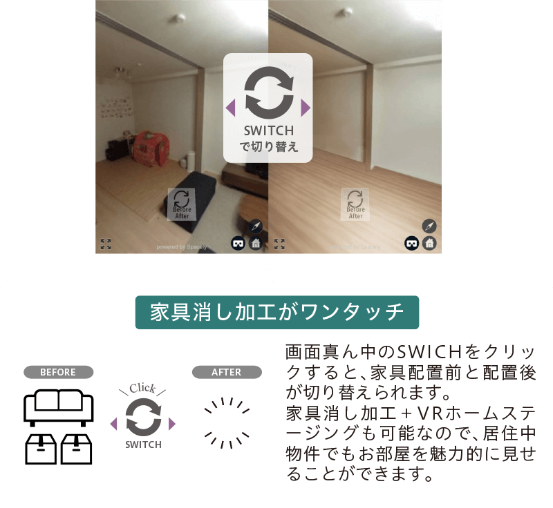 CG家具消し加工